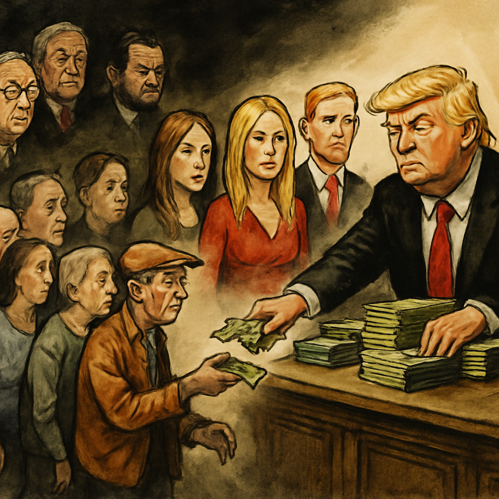Americans are transferring their money to Trump